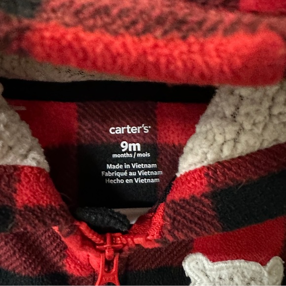 9m Buffalo Plaid Fleece Bunting - Picture 2 of 4